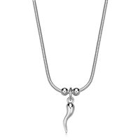 Necklace Sagapo Woman in Steel SCK281